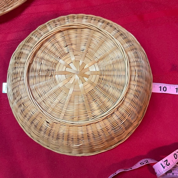 Vintage Handmade Woven Baskets - Picture 5 of 6